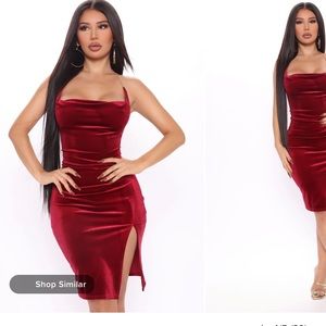 Brand new with tags burgundy red dress